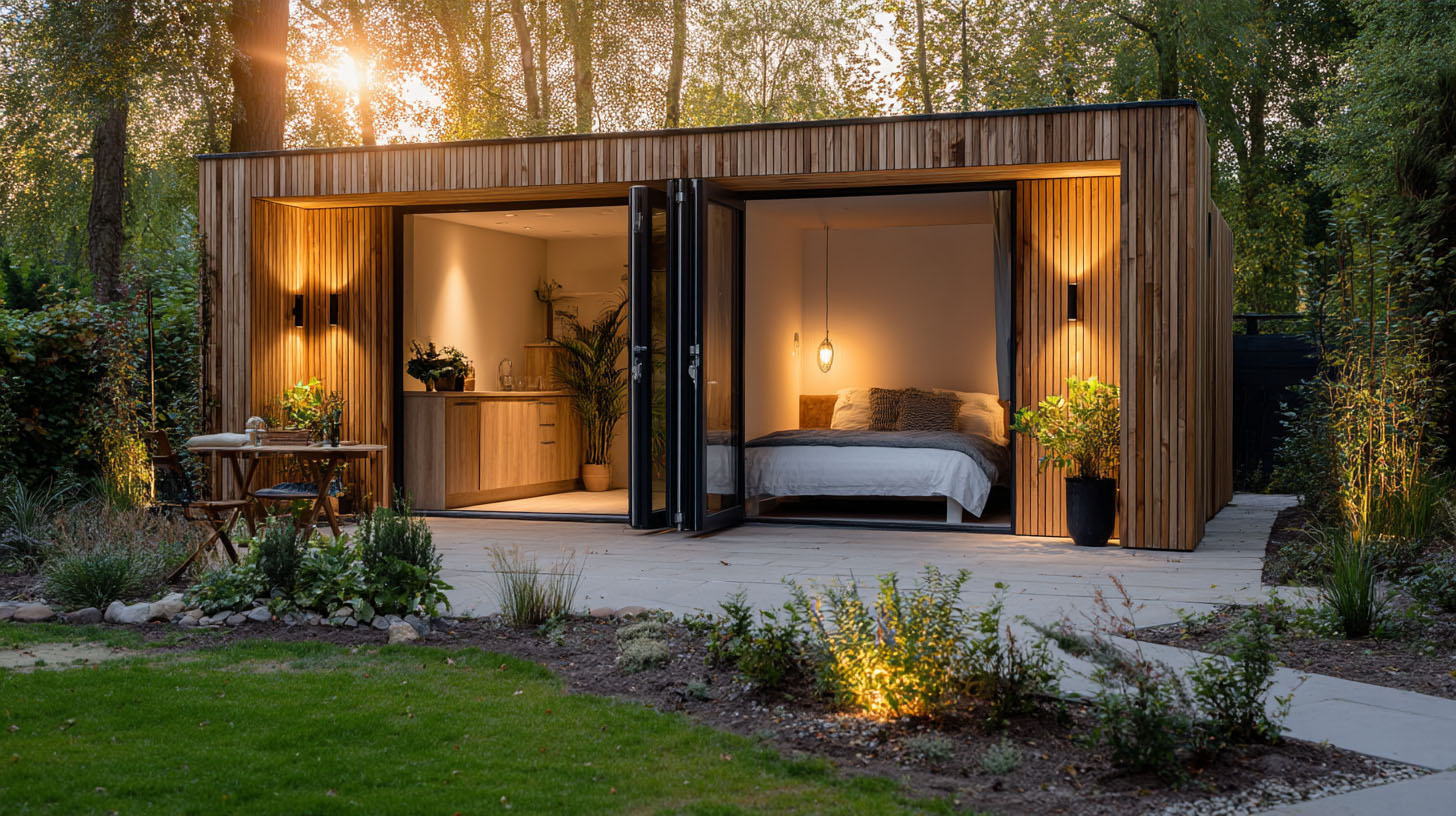 Prefab gastenverblijf in de tuin | Luxe en zelfstandigheid in eigen achtertuin