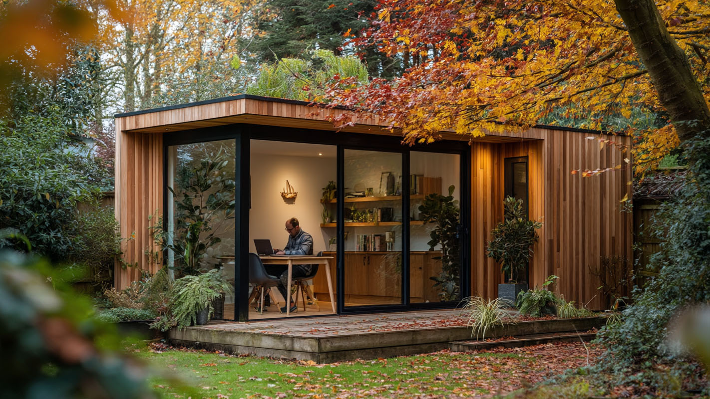 Prefab tuinkantoor in je tuin | Slimme oplossing voor thuiswerken