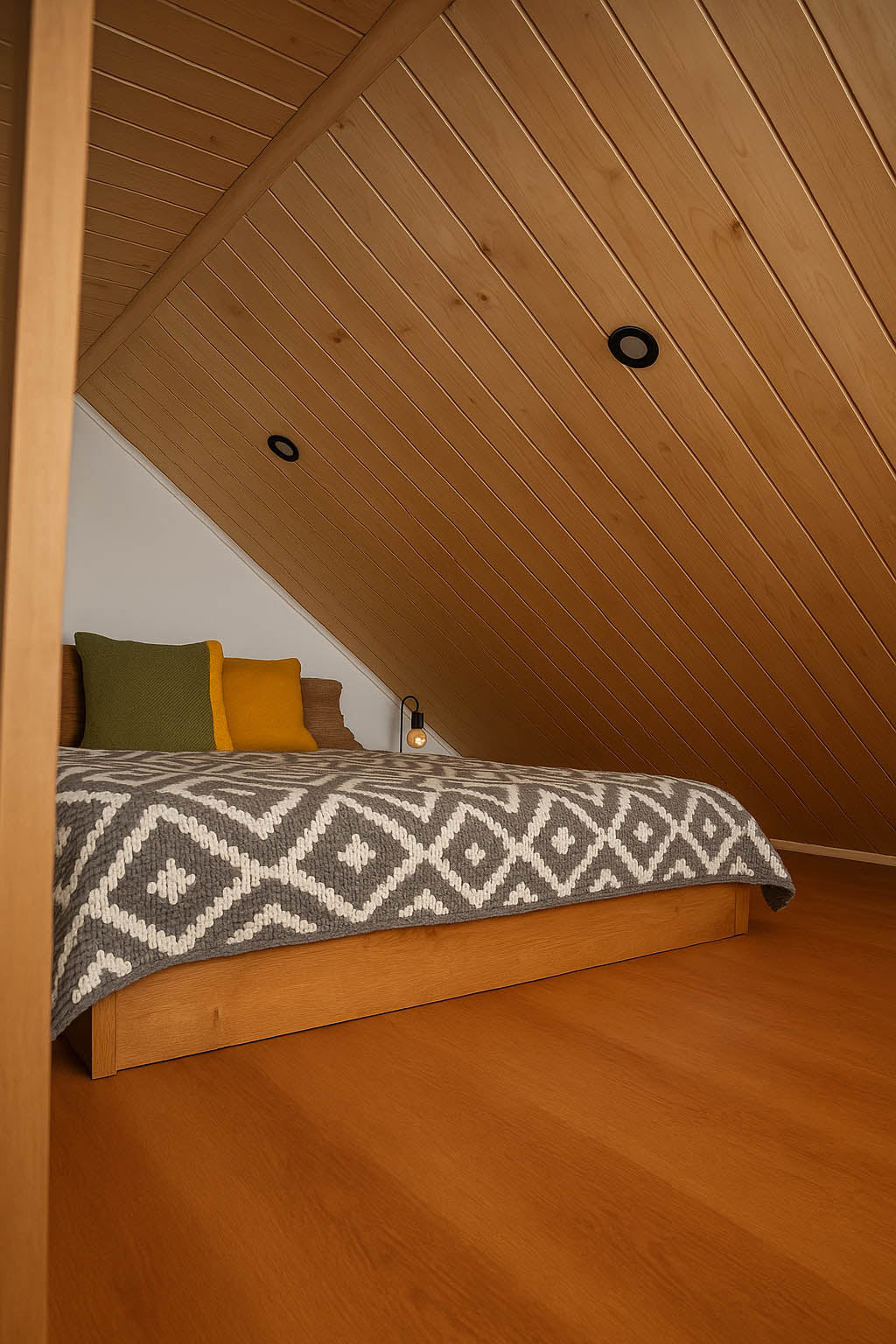 BG02 – Vakantiehuisje met loft (35 m²) en panoramisch daklicht