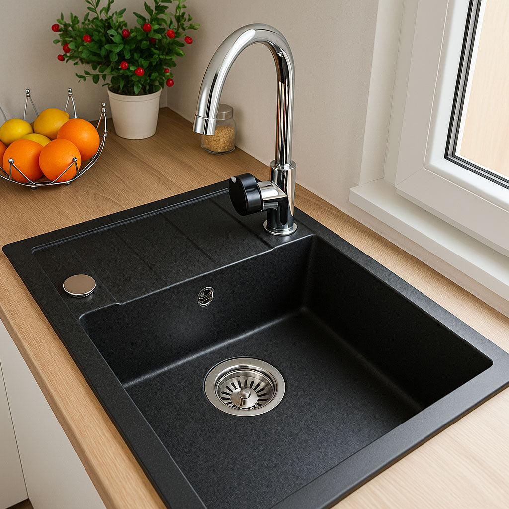 BS01 – Compact vakantiehuisje (35 m²) met badkamer, keuken & slaapkamer