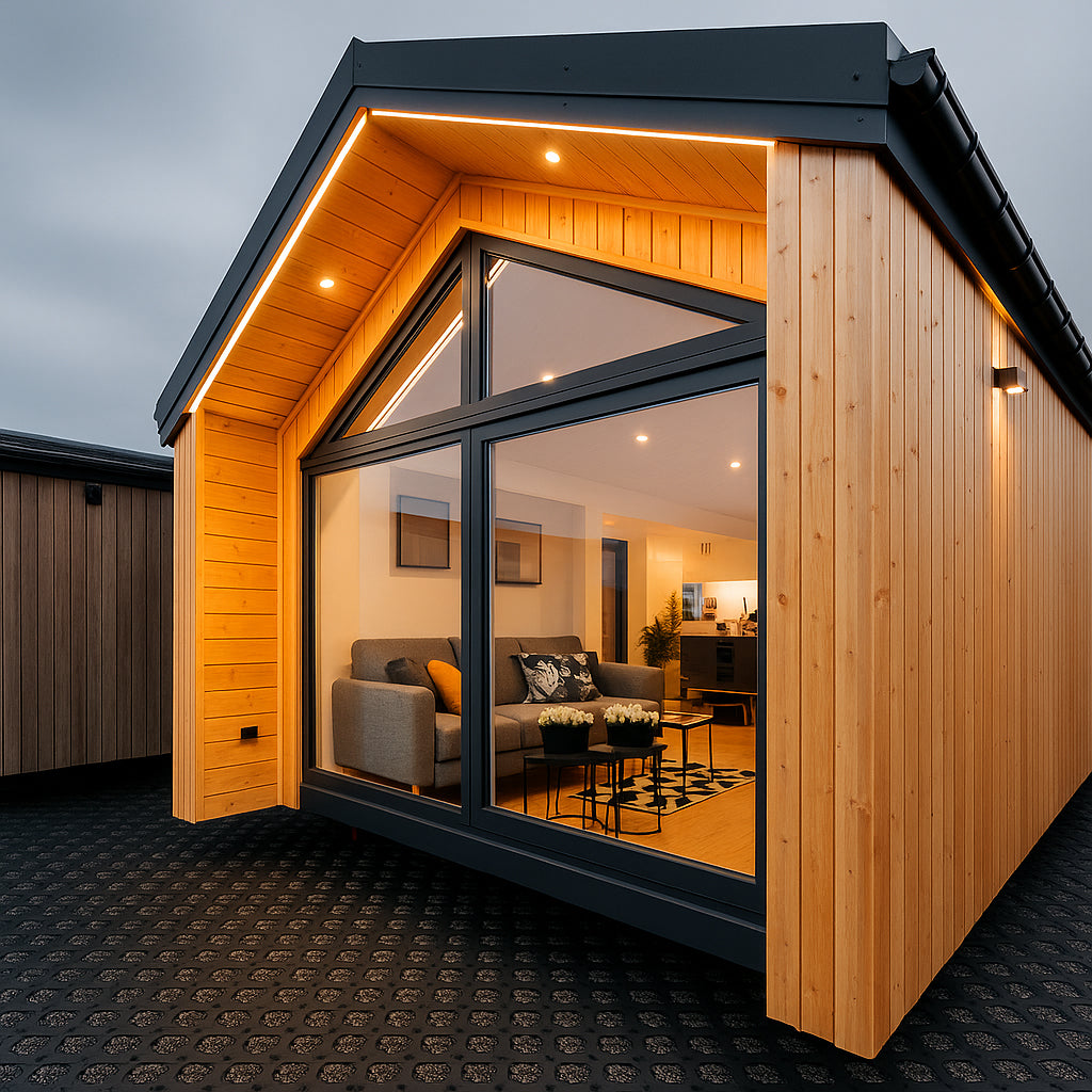 BG02 – Vakantiehuisje met loft (35 m²) en panoramisch daklicht