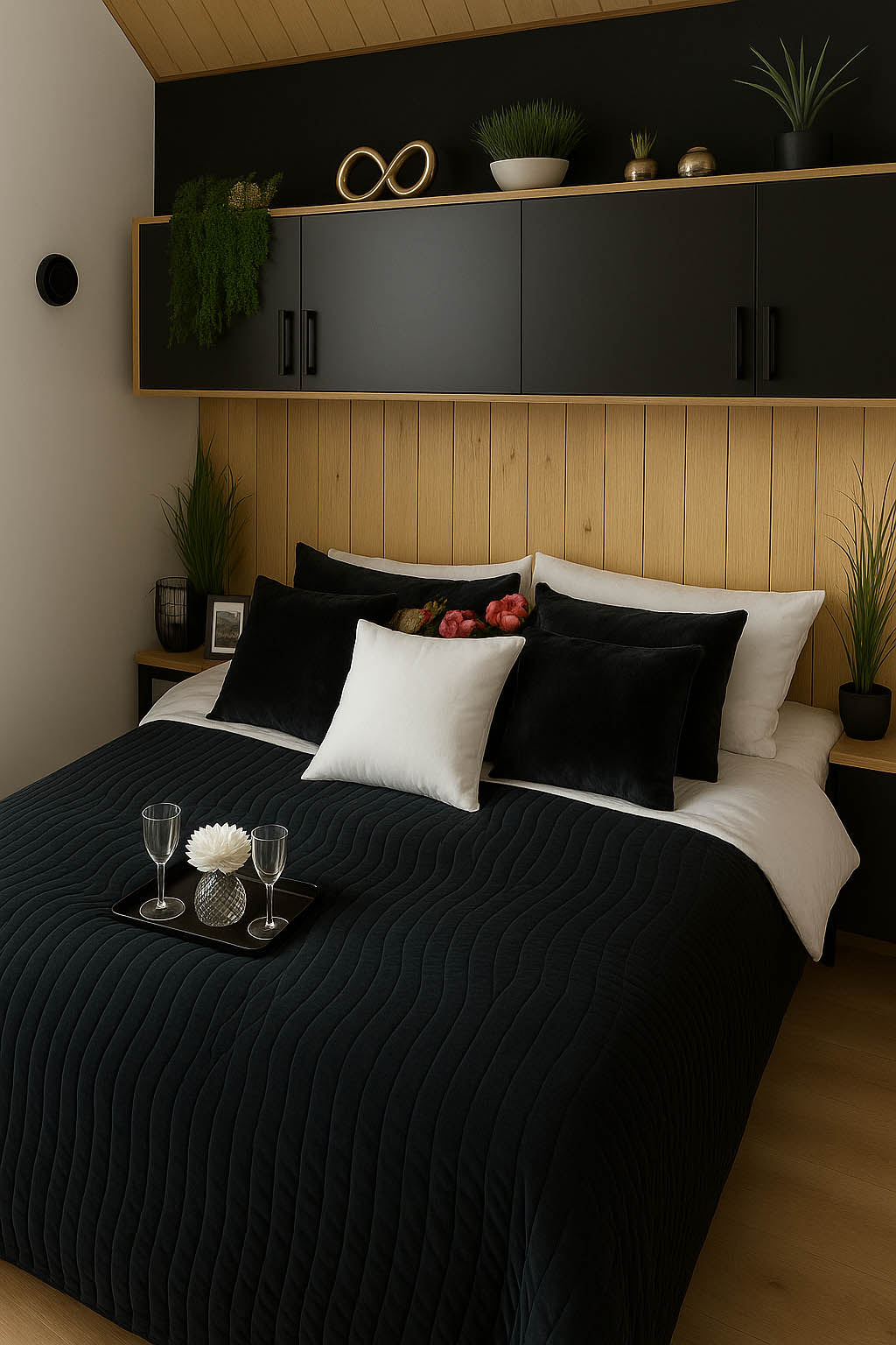 BG02 – Vakantiehuisje met loft (35 m²) en panoramisch daklicht