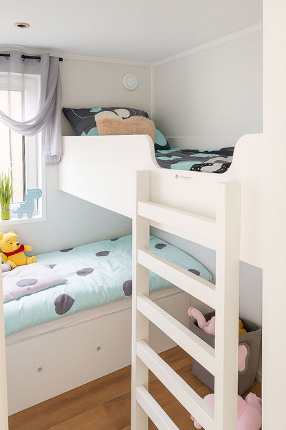 BR03 Plus – Vakantiehuisje met kookeiland (54,4 m²) en 2 slaapkamers