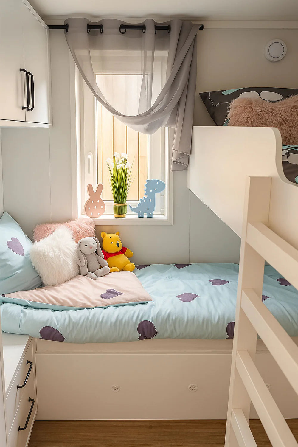 Kinderkamer in de Buitenkamer Kiefern modulaire woning