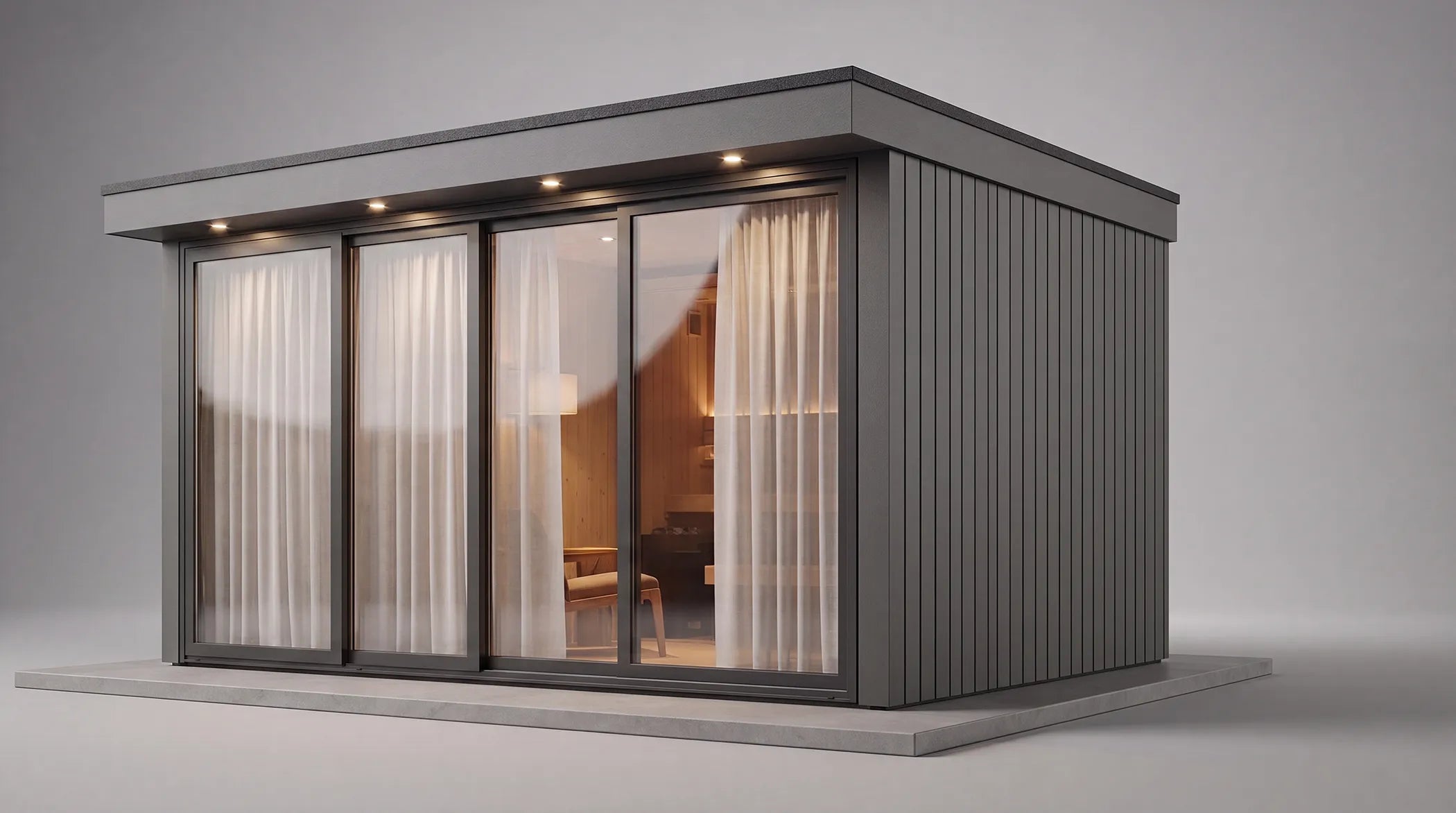 Brebio 120 compacte modulaire studio van 12 vierkante meter