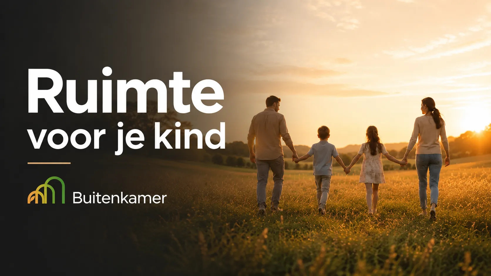 Video laden: Buitenkamer als zelfstandige woonruimte voor een kind in een Nederlandse achtertuin, met zicht op bed, keuken en werkplek